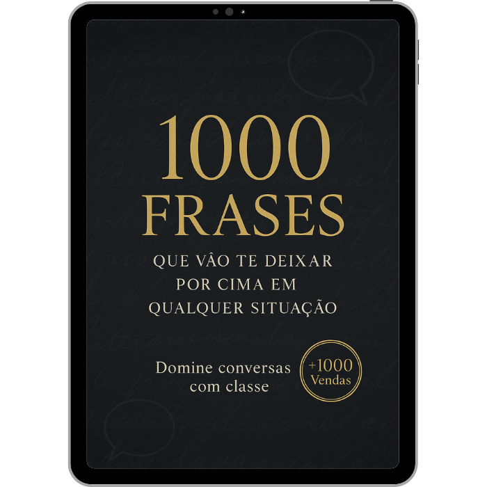 1000 Frases Que Vão Te Deixar Por Cima Em Qualquer Situação pdf